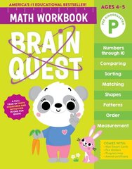 Brain Quest Math Workbook: Pre-Kindergarten cena un informācija | Grāmatas pusaudžiem un jauniešiem | 220.lv