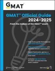 GMAT Official Guide 2024-2025: Book plus Online Question Bank 2nd edition cena un informācija | Ekonomikas grāmatas | 220.lv