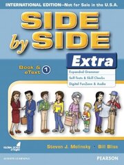 Side by Side Extra 1 Student's Book & eBook (International) cena un informācija | Svešvalodu mācību materiāli | 220.lv