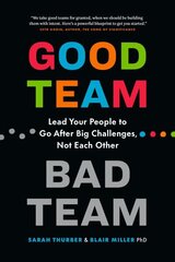 Good Team, Bad Team: Lead Your People to Go After Big Challenges, Not Each Other cena un informācija | Ekonomikas grāmatas | 220.lv