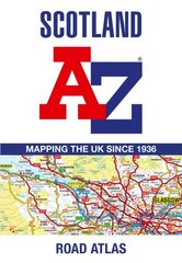 Scotland A-Z Road Atlas 4th Revised edition cena un informācija | Ceļojumu apraksti, ceļveži | 220.lv