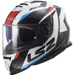 LS2 FF800 STORM II RACER helmet  Red Blue цена и информация | Шлемы для мотоциклистов | 220.lv