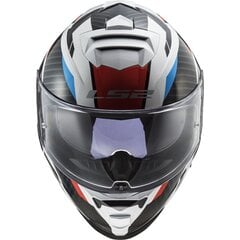 LS2 FF800 STORM II RACER helmet Sarkans zils cena un informācija | Moto ķiveres | 220.lv