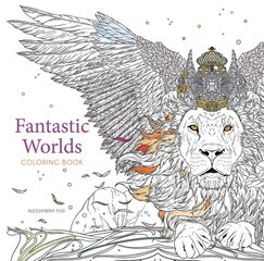 Fantastic Worlds Coloring Book цена и информация | Книги для малышей | 220.lv