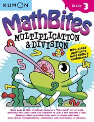 Math Bites: Grade 3 Multiplication & Division цена и информация | Книги для малышей | 220.lv