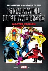 Official Handbook of The Marvel Universe: Master Edition Omnibus Vol. 1 цена и информация | Фантастика, фэнтези | 220.lv