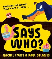 Says Who? цена и информация | Книги для малышей | 220.lv