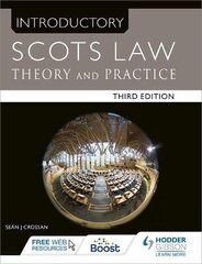 Introductory Scots Law Third Edition: Theory and Practice cena un informācija | Ekonomikas grāmatas | 220.lv