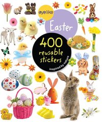 Eyelike Stickers: Easter cena un informācija | Grāmatas mazuļiem | 220.lv