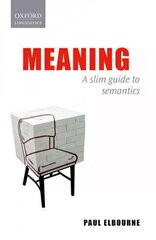 Meaning: A Slim Guide to Semantics цена и информация | Пособия по изучению иностранных языков | 220.lv