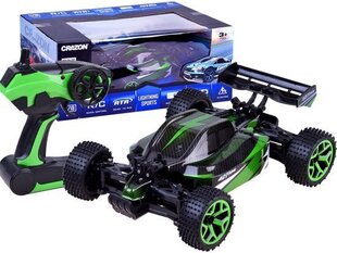 Tālvadības pults RC Buggy Racer automašīna, zaļa cena un informācija | Rotaļlietas zēniem | 220.lv