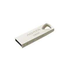 USB atmiņas karte A-data UV210 32GB USB 2.0 Sudrabaina цена и информация | USB накопители | 220.lv