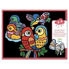 Radošais komplekts Djeco Velvet birds цена и информация | Развивающие игрушки | 220.lv