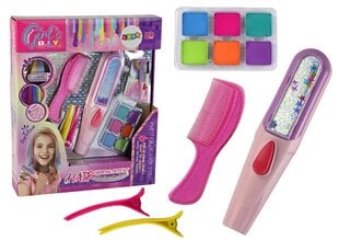 Plaukų priežiūros rinkinys vaikams LeanToys Hair Painting Set Beauty Set Accessories, 1 vnt. cena un informācija | Bērnu kosmētika, līdzekļi jaunajām māmiņām | 220.lv