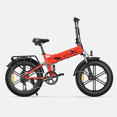 Elektriskais velosipēds Engwe Engine X, 20", sarkans cena un informācija | Elektrovelosipēdi | 220.lv