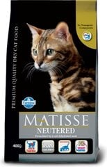 Farmina Pet Foods Matisse Neutered sterilizētiem pieaugušiem kaķiem, 1.5 kg cena un informācija | Sausā barība kaķiem | 220.lv