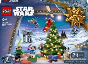 75395 LEGO® Star Wars 2024. gada Adventes kalendārs cena un informācija | Konstruktori | 220.lv