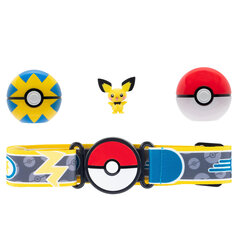 Bumbu komplekts Pokemon Clip´n´Go Poke Ball Belt Set W15 цена и информация | Игрушки для мальчиков | 220.lv