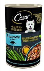 Cesar ar zivīm, 24x400g cena un informācija | Konservi suņiem | 220.lv