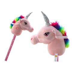 Zirga nūja Lean Toys Hobby Horse, rozā цена и информация | Игрушки для малышей | 220.lv