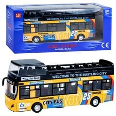 Rotaļu autobuss Die-Cast, dzeltens cena un informācija | Rotaļlietas zēniem | 220.lv