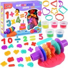 Plastilīna komplekts ar veidnēm цена и информация | Развивающие игрушки | 220.lv