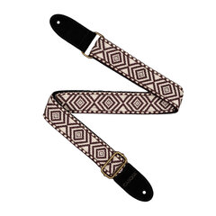 Siksna ukulelei Cascha Jacquard - Ethnic Brown CUS-JW6 cena un informācija | Mūzikas instrumentu piederumi | 220.lv