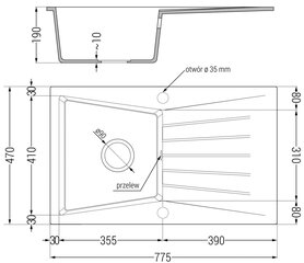 Granitinė virtuvinė plautuvė Mexen Cesar su maišytuvu ir sifonu, Grey+Grey/Chrome цена и информация | Раковины на кухню | 220.lv