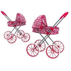 Leļļu rati Lean Toys, rozā cena un informācija | Rotaļlietas meitenēm | 220.lv