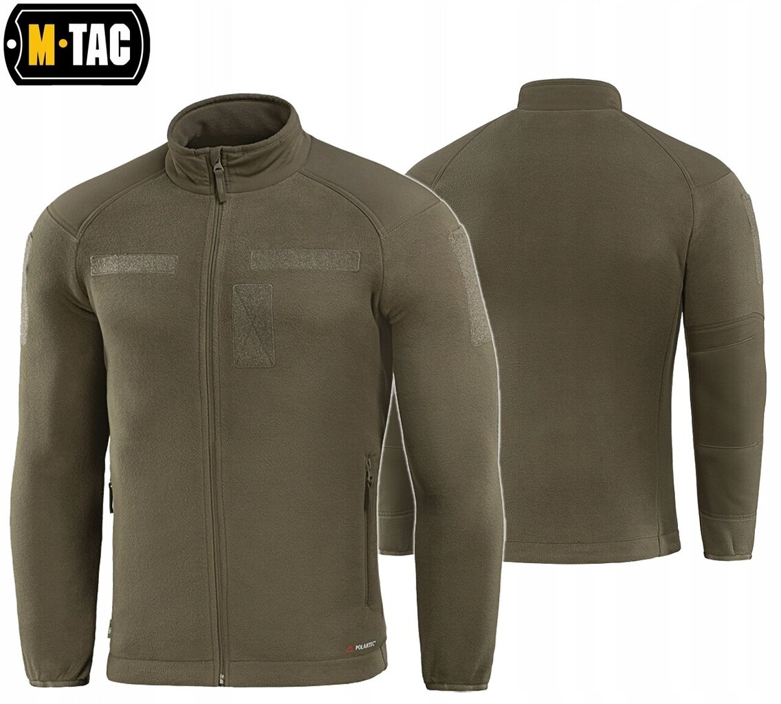 Vīriešu jaka, M-Tac, Combat Fleece Polartec, Dark Olive, Long cena un informācija | Vīriešu virsjakas | 220.lv