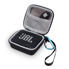 TECH-PROTECT CIETAIS APVALKS JBL GO|GO 2 MELNS cena un informācija | Mūzikas instrumentu piederumi | 220.lv