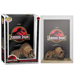 POP figūra Filmas plakāts Jurassic Park Tyrannosaurus Rex un Velociraptor cena un informācija | Datorspēļu suvenīri | 220.lv