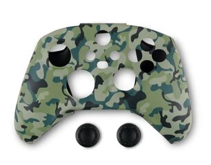 Spartan Gear - Kontrolieris Silicon Skin Cover un Thumb Grips (saderīgs ar xbox sēriju x/s) (krāsa: Green Camo) cena un informācija | Gaming aksesuāri | 220.lv