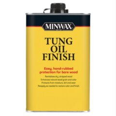 Koksnes eļļa, Minwax, Tung Oil Finish, 946ml cena un informācija | Grunts, špaktelis  | 220.lv