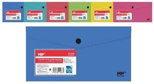 Конверт пластиковый с зажимом МП, С65 (230х130мм), 240мкр, прозрачный, 1 шт цена и информация | Канцелярия | 220.lv