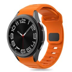 TECH-PROTECT SILIKONA LĪNIJA SAMSUNG GALAXY WATCH 4 | 5 | 5 PRO | 6 | 7 | FE ORANGE cena un informācija | Viedpulksteņu un viedo aproču aksesuāri | 220.lv