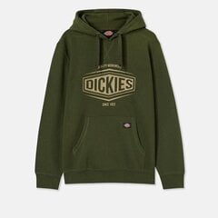 Dickies svīteris ar kapuci Rockfield vīriešiem, DK0A4XTW-OGX1, olīvu krāsā cena un informācija | Vīriešu jakas | 220.lv