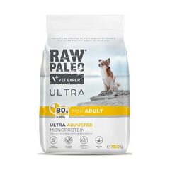 Raw Paleo Ultra Turkey Mini Adult pieaugušiem mazu šķirņu suņiem, ar tītaru, 750 g cena un informācija | Sausā barība suņiem | 220.lv