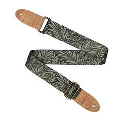 Cascha Vegan - Olive Jungle Ukulele Strap CUS-VC8 цена и информация | Принадлежности для музыкальных инструментов | 220.lv