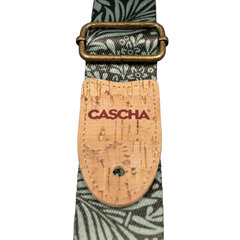 Cascha Vegan - Olive Jungle Ukulele Strap CUS-VC8 цена и информация | Принадлежности для музыкальных инструментов | 220.lv