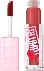 Lūpu apjomu palielinošs spīdums Maybelline Lifter Plump, 006 Hot Chili, 5.4 ml cena un informācija | Lūpu krāsas, balzāmi, spīdumi, vazelīns | 220.lv