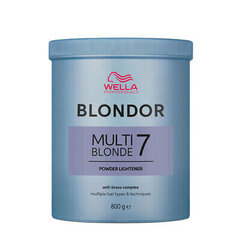 Пудра для осветления волос Wella Professionals Lightening powder Blondor Multi Blonde 7, 800 г цена и информация | Краска для волос | 220.lv