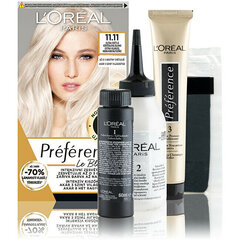 Тонер для волос L'Oréal Paris Intensive lightener Préférence Le Blonding, 02 Pearly Boost, 60 мл цена и информация | Краска для волос | 220.lv