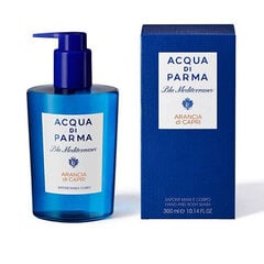 Roku un ķermeņa mazgāšanas līdzeklis Acqua Di Parma Blu Mediterraneo Arancia Di Capri, 300 ml cena un informācija | Dušas želejas, eļļas | 220.lv