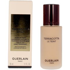 Šķidrais grima pamats Guerlain Terracotta Le Teint, 3.5N Neutral, 35 ml cena un informācija | Grima bāzes, tonālie krēmi, pūderi | 220.lv