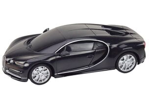 Машина на дистанционном управлении Bugatti Veyron Chiron 1:24, черная цена и информация | Игрушки для мальчиков | 220.lv