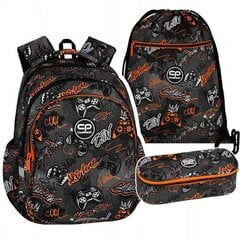 Skolas mugursoma Coolpack Jerry Youth, komplekts, 3 gab. cena un informācija | Skolas somas | 220.lv