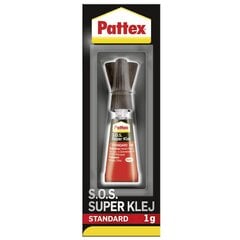 Pattex S.O.S. Super līme standarta 1g x3 cena un informācija | Līmes | 220.lv