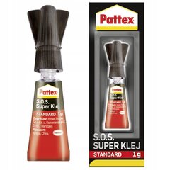 Pattex S.O.S. Super līme standarta 1g cena un informācija | Līmes | 220.lv