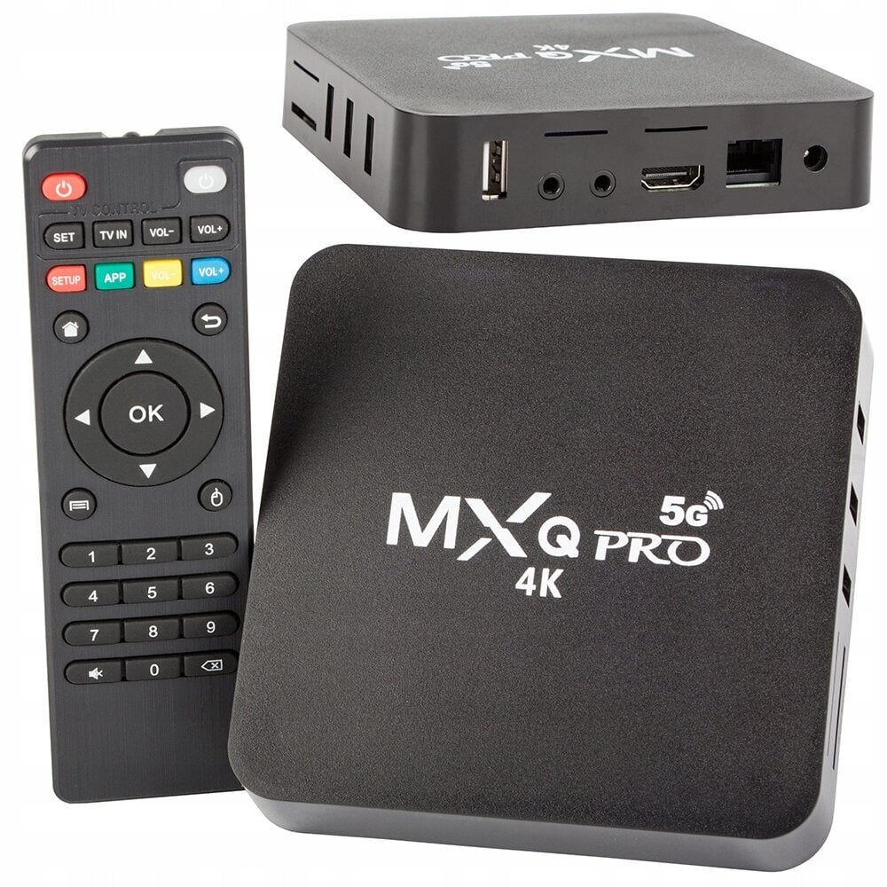 Smart TV box Android 4k multivides atskaņotājs cena un informācija | Multimediju atskaņotāji | 220.lv